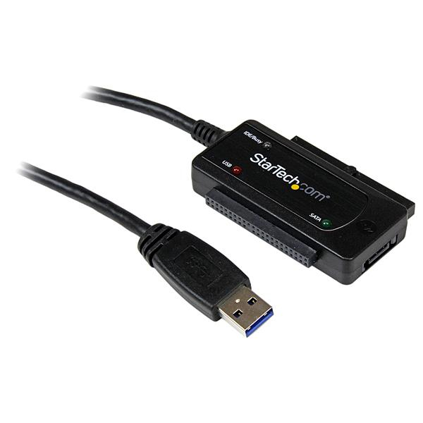 walvis Adverteerder optellen StarTech.com USB 3.0 naar SATA of IDE harde schijf adapter / converter  (USB3SSATAIDE) kopen » Centralpoint