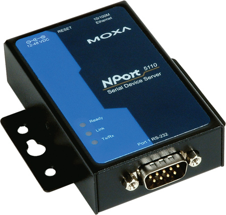 Moxa nport 5110 настройка через браузер