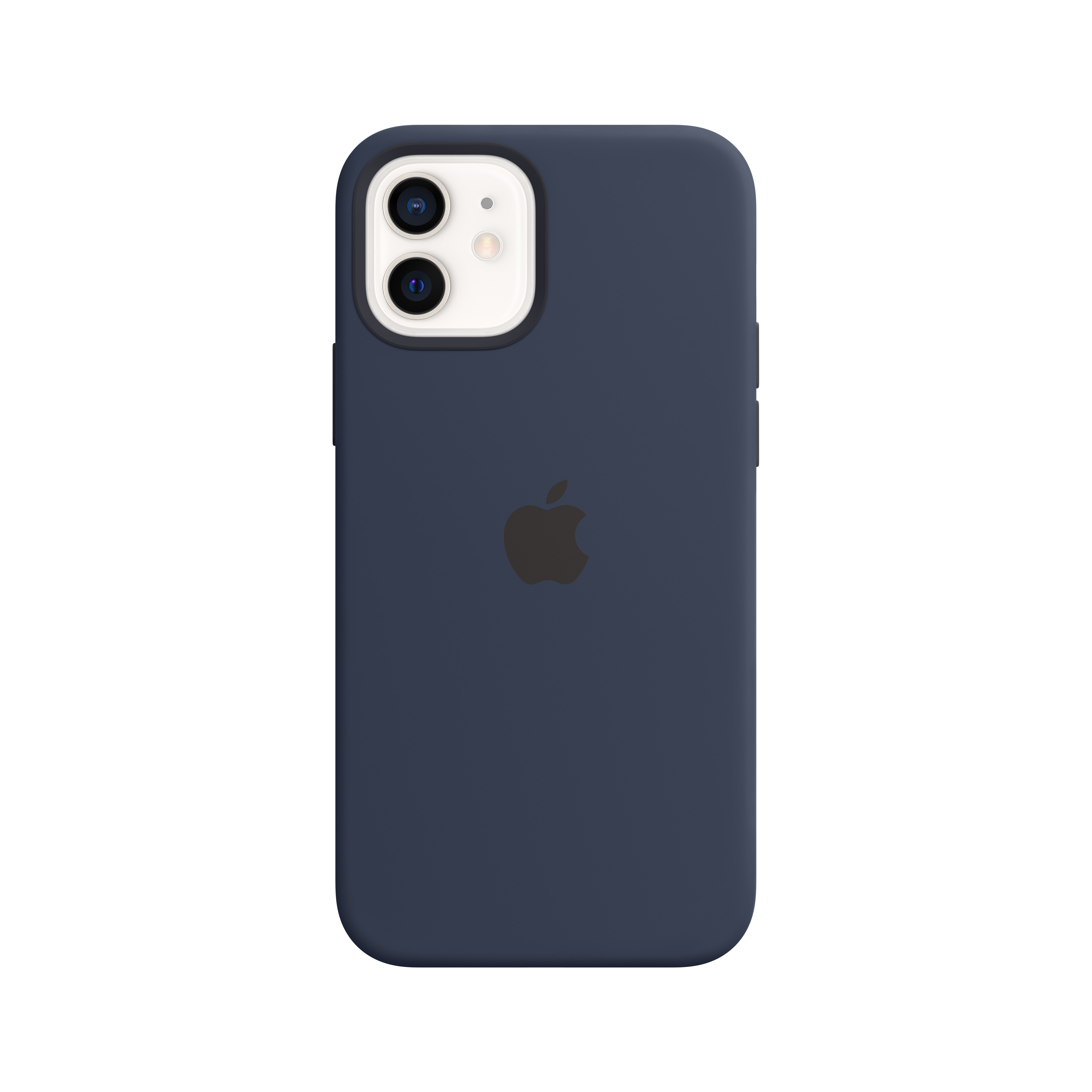 zwaan Gewend Induceren Apple Siliconenhoesje met MagSafe voor iPhone 12 | 12 Pro -  Donkermarineblauw (MHL43ZM/A) kopen » Centralpoint