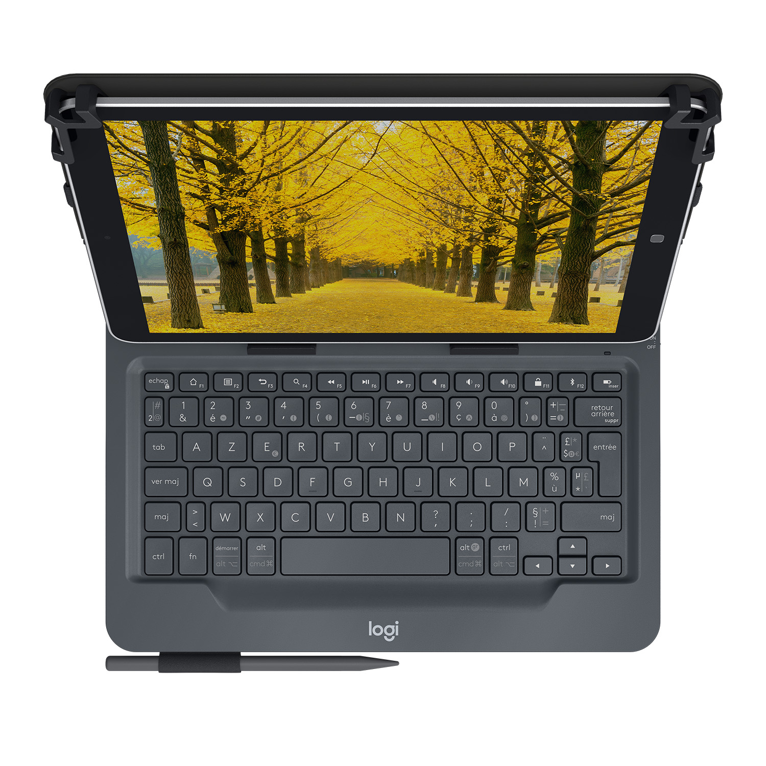 Folio met geïntegreerd toetsenbord voor 9-10 inch Apple-, Android- of Windows-tablets (920-008338) » Centralpoint