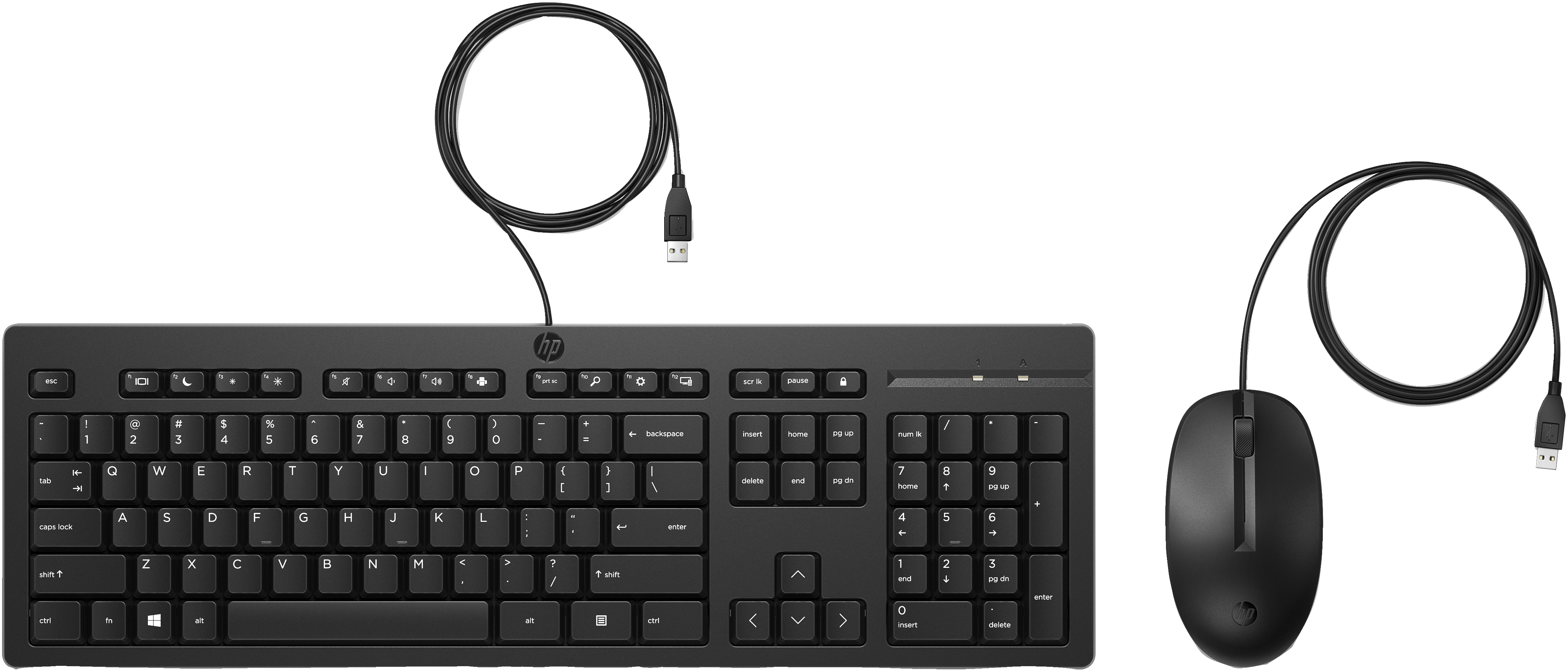 Maxim Keel moord HP 225 muis en toetsenbord met kabel (286J4AA#ABB) kopen » Centralpoint