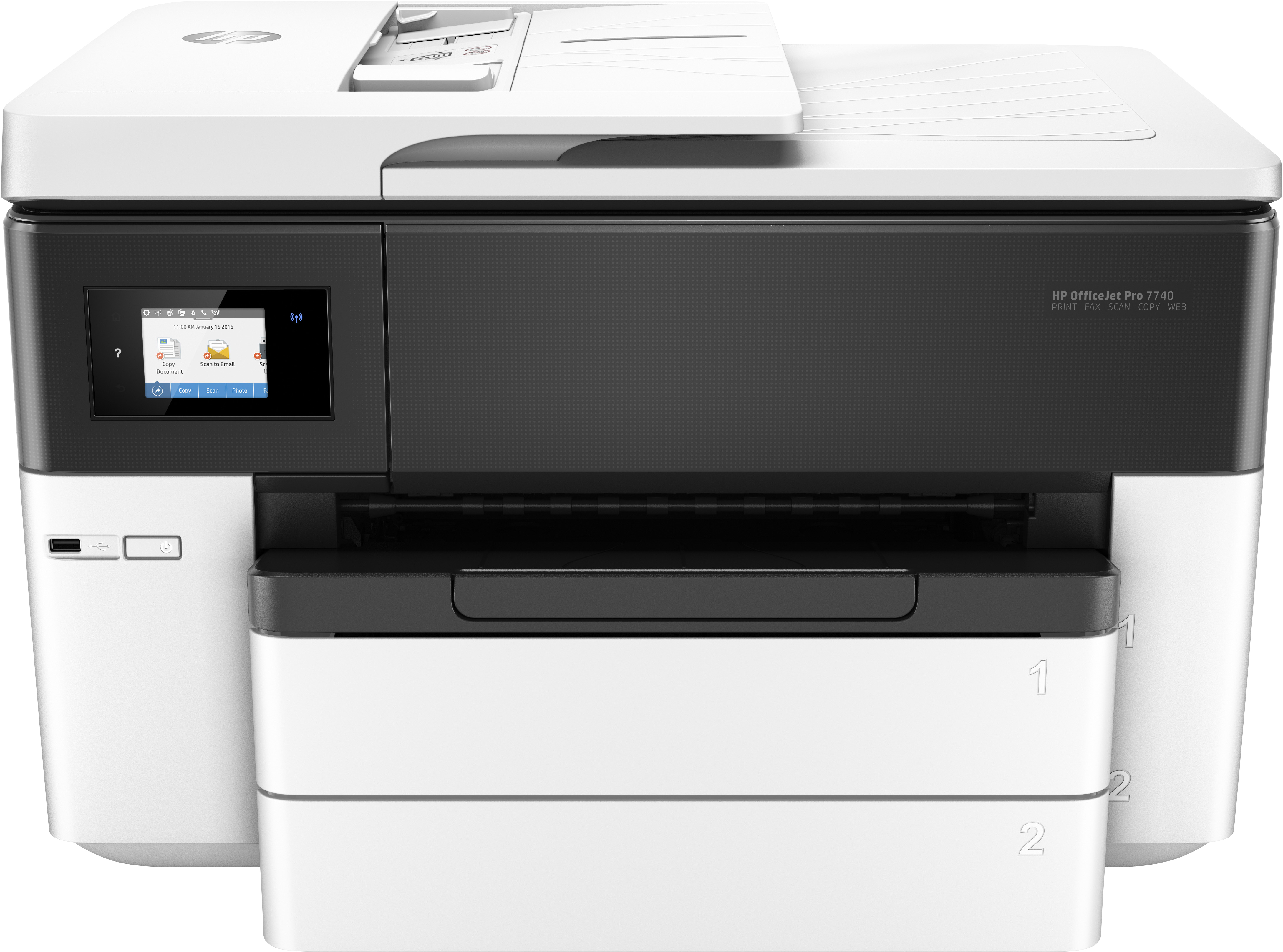 HP Pro 7740 Format All-in-One printer (G5J38A#A80)