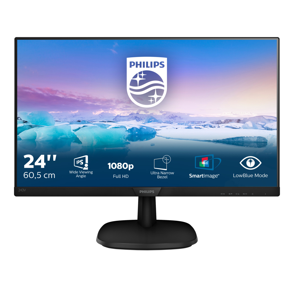 Verandering Verplicht vrouw Philips Full HD LCD-monitor 243V7QDAB/00 (243V7QDAB/00) kopen » Centralpoint