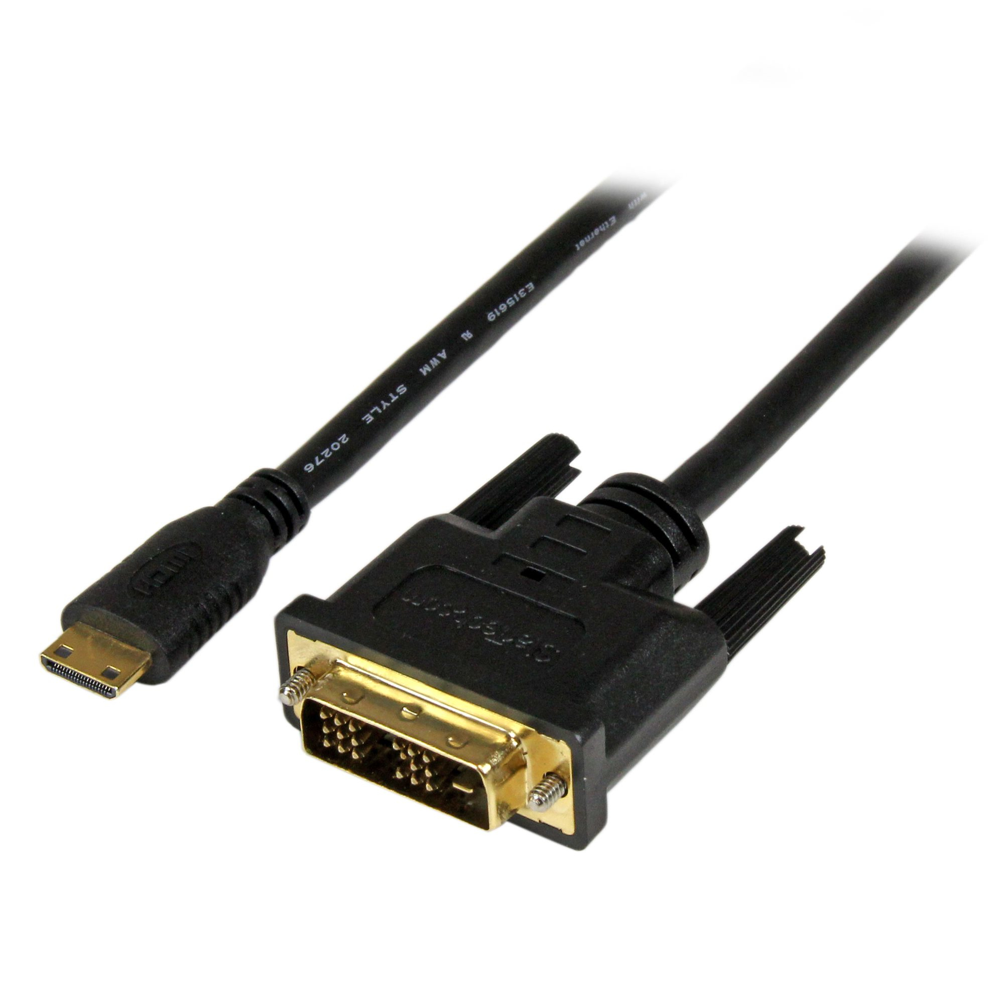 identificatie Veronderstellen Mening StarTech.com 2m Mini HDMI naar DVI Kabel, DVI-D naar HDMI Kabel  (1920x1200p), 19 Pin HDMI Mini Male naar DVI-D Male, Digital Monitor Kabel  Adapter M/M, Mini HDMI naar DVI Adapter (HDCDVIMM2M) kopen »