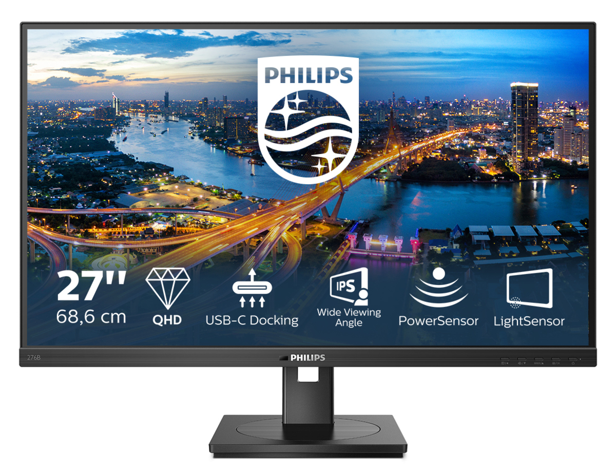 censuur Tot fictie Philips B-Line LCD 27" met USB-C (276B1/00) kopen » Centralpoint