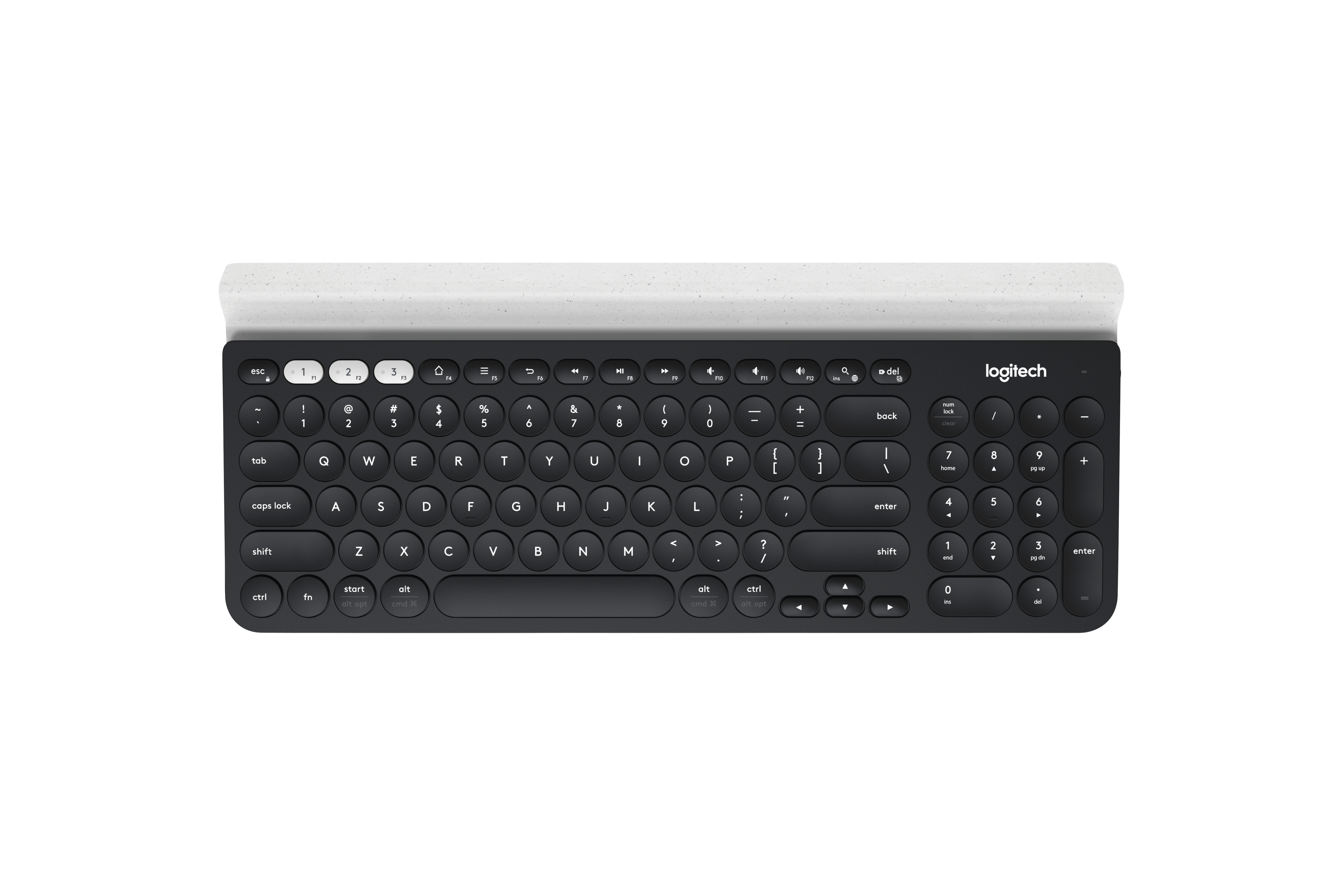 Logitech Multi-Device Keyboard (920-008042) kopen » Centralpoint
