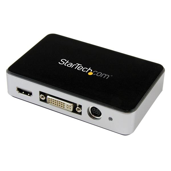 StarTech.com Boîtier d'acquisition vidéo HD USB 3.0 - Enregistreur vidéo  HDMI / DVI / VGA / Composant - 1080p - 60fps (USB3HDCAP) - Dustin Belgique