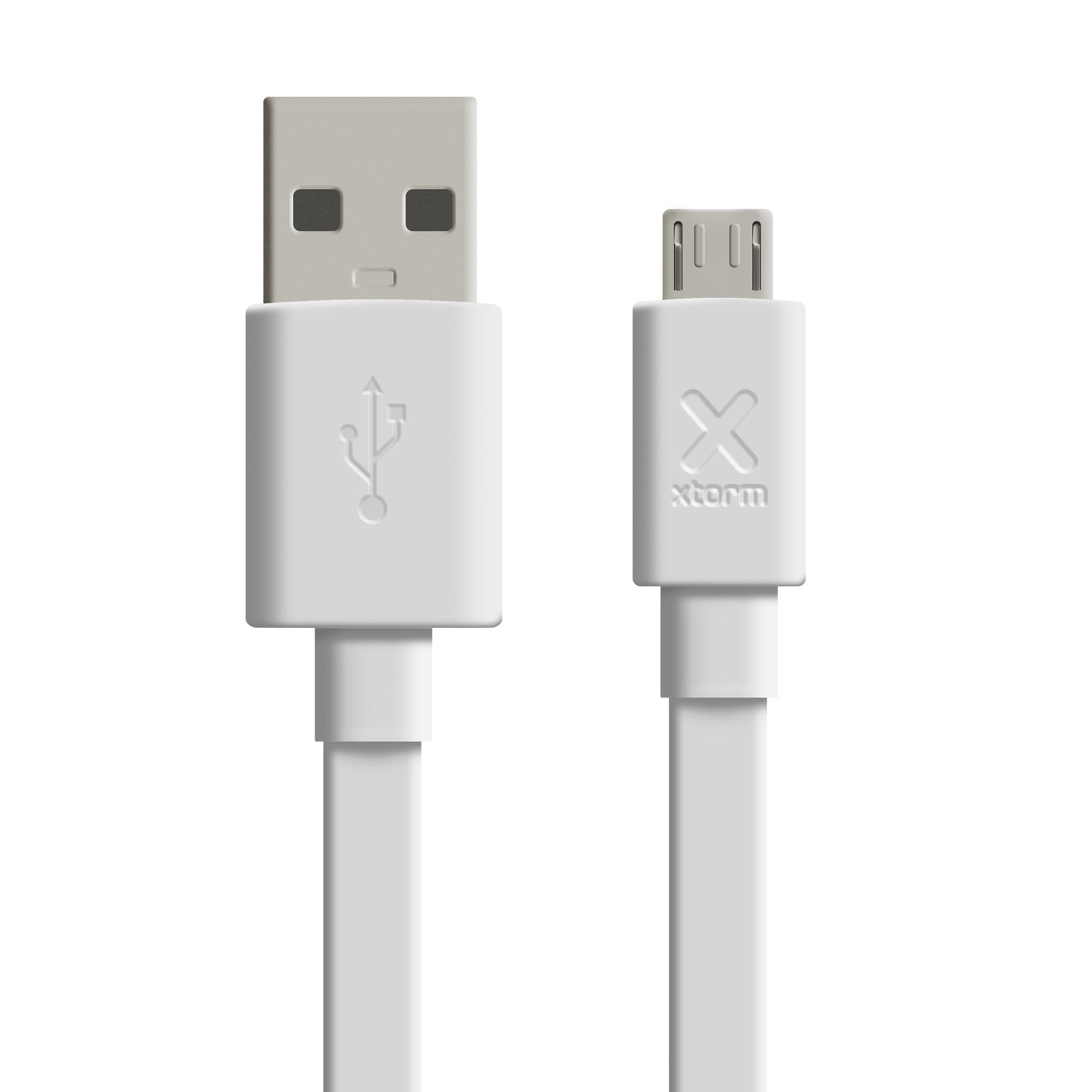 Xtorm USB-A - Micro-USB, White (CF010) kopen Centralpoint