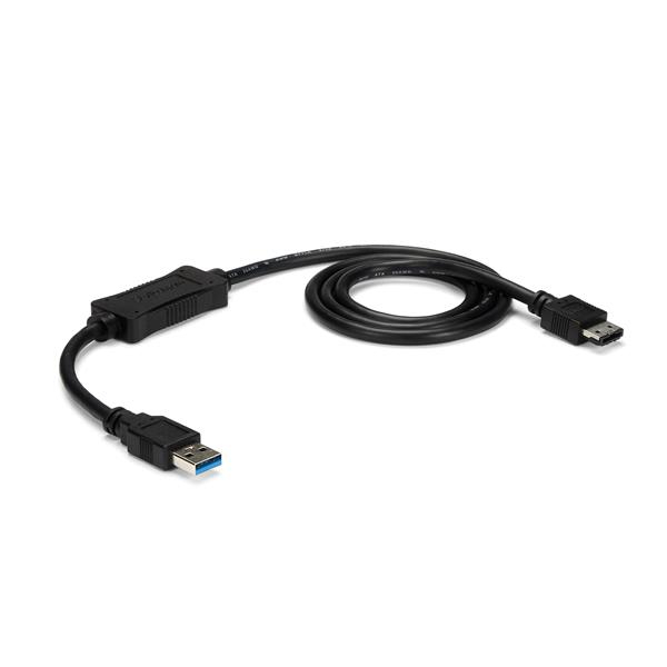 binnen verkoper tyfoon StarTech.com USB 3.0 naar eSATA HDD / SSD / ODD-adapterkabel 1 m eSATA harde  schijf naar USB 3.0 adapterkabel SATA 6 Gbps (USB3S2ESATA3) kopen »  Centralpoint