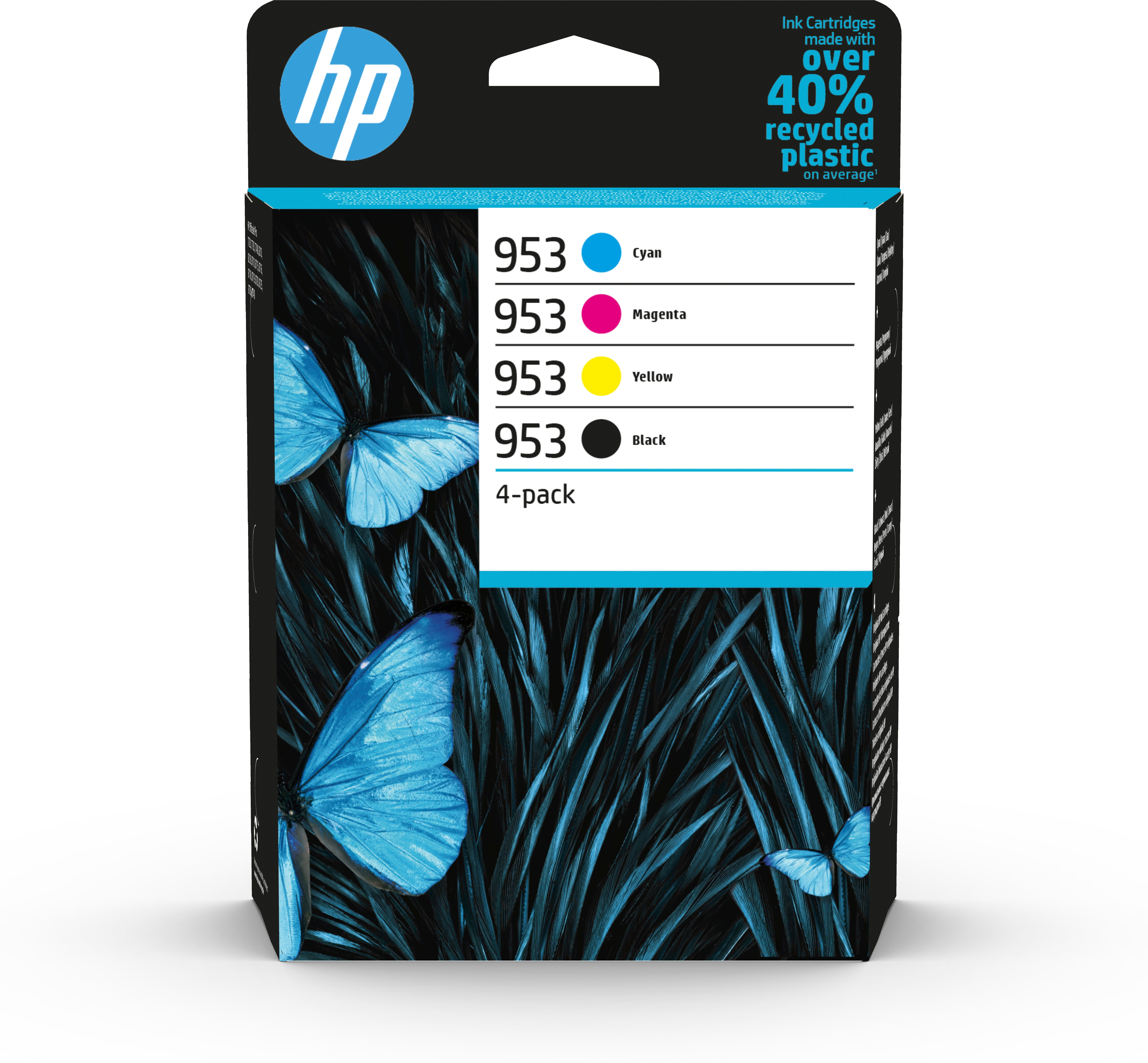 Terzijde contrast Factuur HP 953 4-pack originele inktcartridges, cyaan/magenta/geel (6ZC69AE) kopen  » Centralpoint