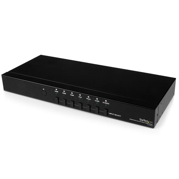 pijn Slijm Flikkeren StarTech.com Meervoudige Video Ingang met Audio naar HDMI Schakelaar met  Schaalaanpassing HDMI / VGA / Component (VS721MULTI) kopen » Centralpoint
