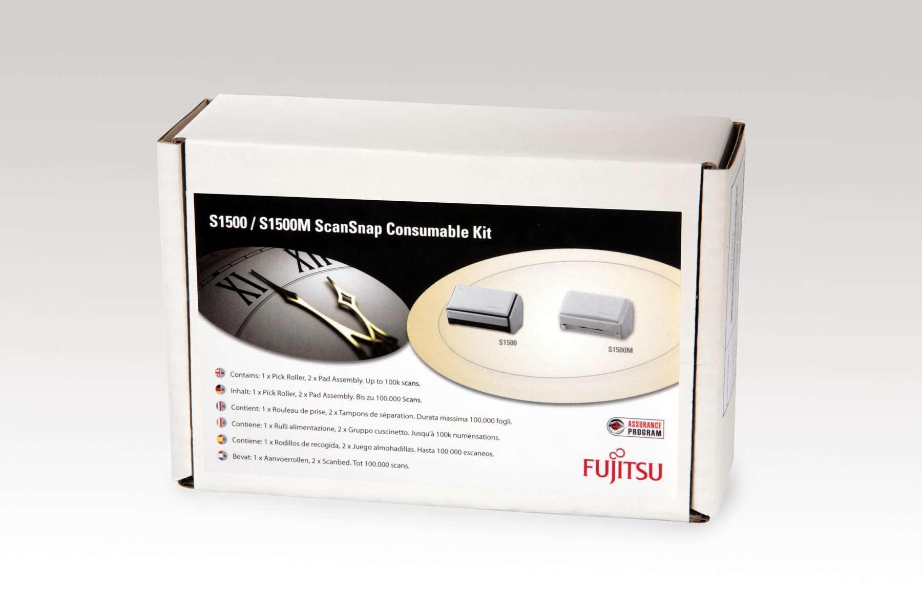 Fujitsu Kits de consommables pour ScanSnap S510, S510M, fi-5110C  (CON-3360-001A) Dustin Belgique