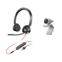 POLY Studio P5 Kit Video conferentie systeem - Zwart,Grijs