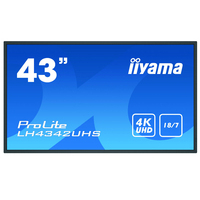 Maak indruk met de iiyama 42 serie: Digital Signage en In-store communicatie