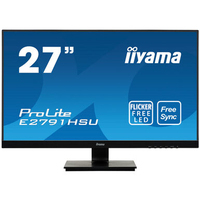 Iiyama ProLite 27’’, Full HD, 1920 x 1080, 16:9, 300 cd/m², 1000:1, 1ms, HDMI x1, DisplayPort x1, USB x2, 19 .....