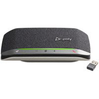 POLY Sync 20+, Standard, USB-C (BT600C) Luidsprekertelefoon - Zwart, Zilver