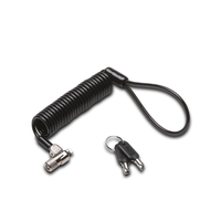Kensington Draagbaar MicroSaver® 2.0-laptopslot met sleutel Kabelslot - Zwart,Zilver