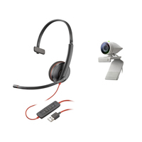 POLY Studio P5 Kit Video conferentie systeem - Zwart,Grijs