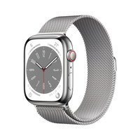 Iphone hot sale watch silver