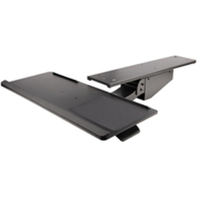 Uitschuifbare Bureau Toetsenbordlade, Full Motion Keyboard en Mouse Tray met Verstelbare Hoogte, 25 x 65cm Plateau, Ergonomisch Bureaublad voor Toetsenbord met Muismat en Polssteun OfficeGrip BV Uitschuifbare Bureau Toetsenbordlade, Full Motion Keyboard en Mouse Tray met Verstelbare Hoogte, 25 x 65cm Plateau, Ergonomisch Bureaublad voor Toetsenbord met Muismat en Polssteun OfficeGrip BV