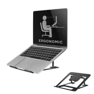 commentator werknemer weefgetouw Neomounts by Newstar Opvouwbare laptop standaard - Zwart (NSLS085BLACK)  kopen » Centralpoint