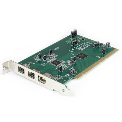 Carte Adaptateur PCI vers 4 Ports FireWire400 1394a 6 Broches