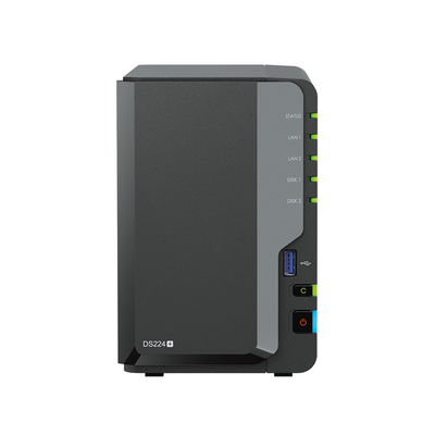 Synology DiskStation DS220j NAS Mini Tower Ethernet/LAN Blanc RTD1296