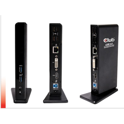 Onophoudelijk Super goed Wereldbol CLUB3D UNIVERSEEL USB 3.0 Type A 1x HDMI 1x DVI ,UTP aansluitingen  DisplayLink™ gecertificeerd Docking Station (CSV-3242HD) kopen »  Centralpoint