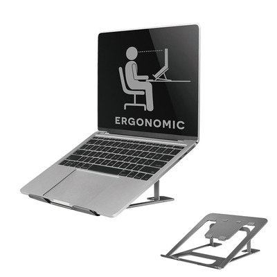 periscoop Makkelijker maken rietje Neomounts by Newstar NSLS085GREY opvouwbare laptop standaard t/m 17"  (NSLS085GREY) kopen » Centralpoint