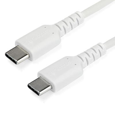 StarTech.com Câble USB-C vers USB-C de 2 m - Blanc (RUSB2CC2MW) - Dustin  Belgique