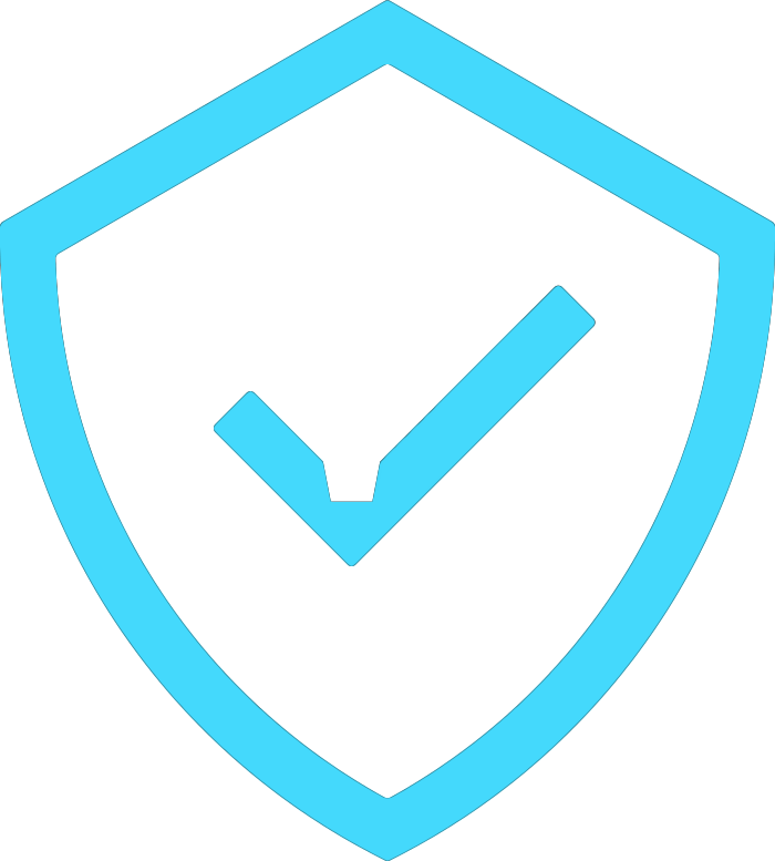 blue security icon