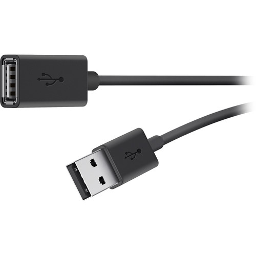 Belkin USB 2.0 Cable Cordon de raccordement 3 km longueur noir neuf neuf dans sa boîte 