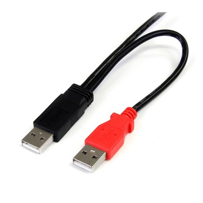 StarTech.com 91 cm USB Y-kabel voor externe harde schijf dubbel USB-A Micro-B (USB2HAUBY3) België