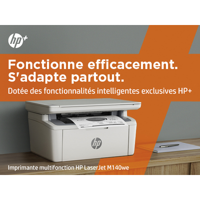 HP LaserJet M140we Imprimante multifonction Laser noir et blanc