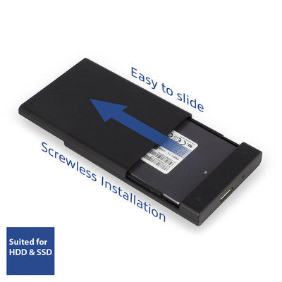 ACT Boîtier de disques de stockage Boîtier disque dur/SSD Noi