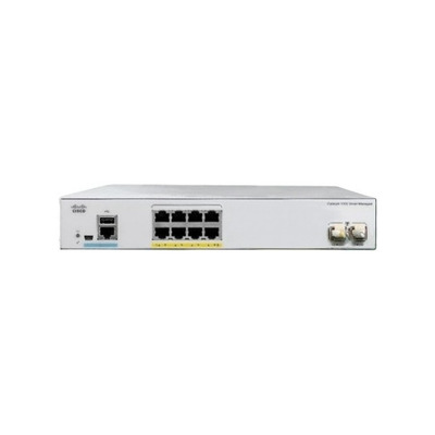 Cisco Catalyst 8x 10/100/1000 Ethernet ports, 2x 1G SFP and RJ-45