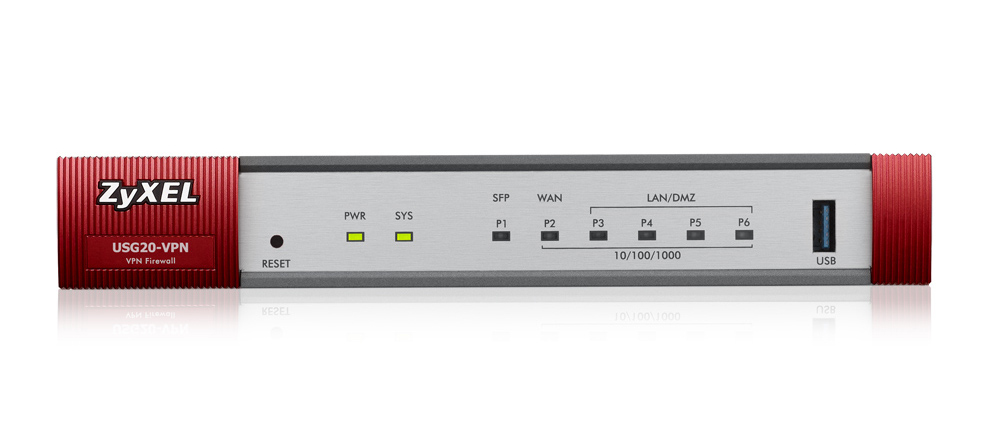 Zyxel ZyWALL Firewall VPN 1,5 Go/s VPN2S répartition de charge réseaux LTE 3G/4G pris en charge recommandé pour jusqu’à 10 utilisateurs routeur 2 WAN 