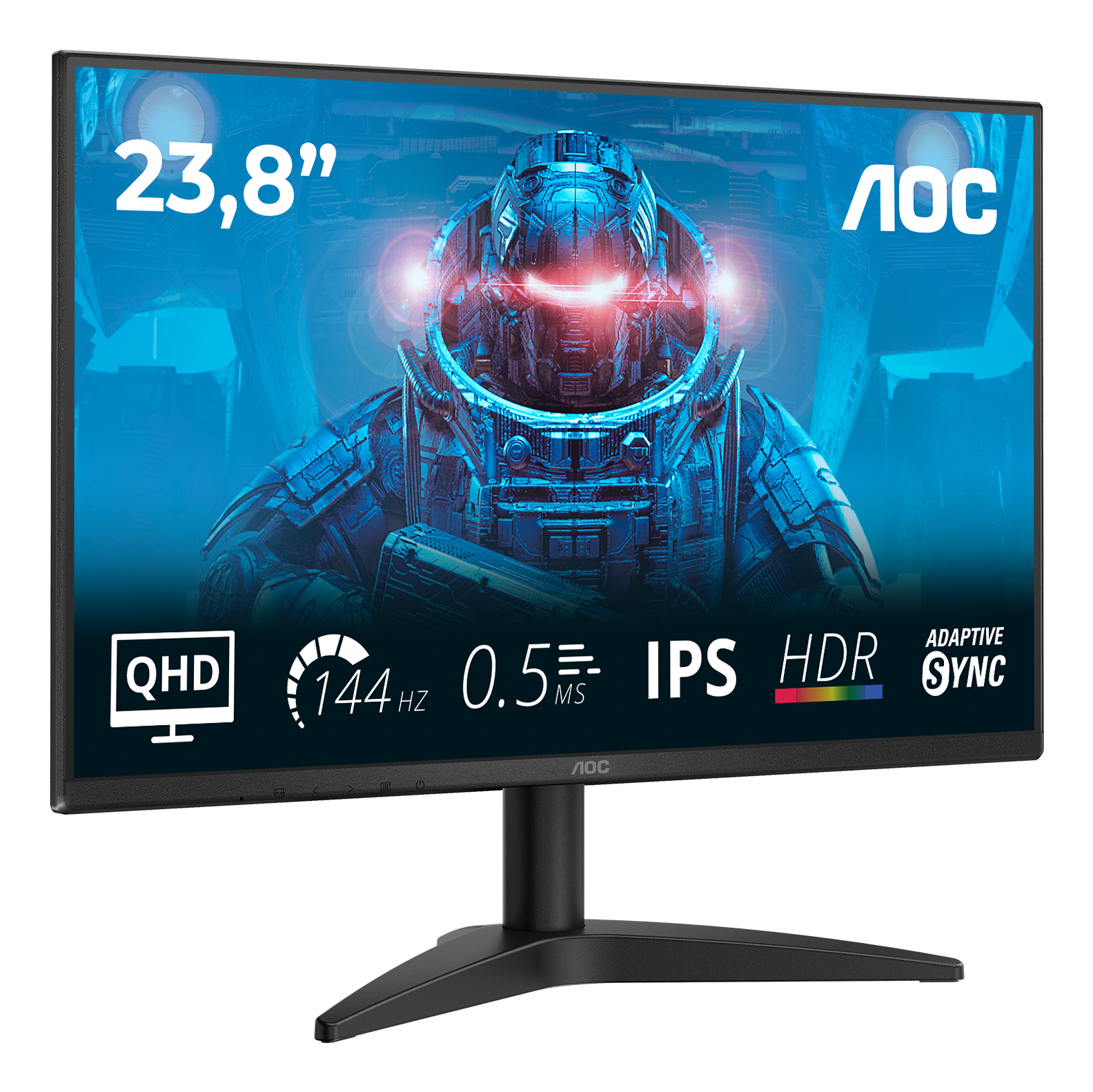AOC Screen size (inch) 23.8, Panel resolution 2560x1440, Max Refresh ...