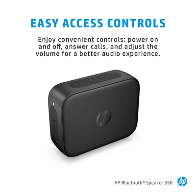 HP 350 - Enceinte sans fil Bluetooth - Noir