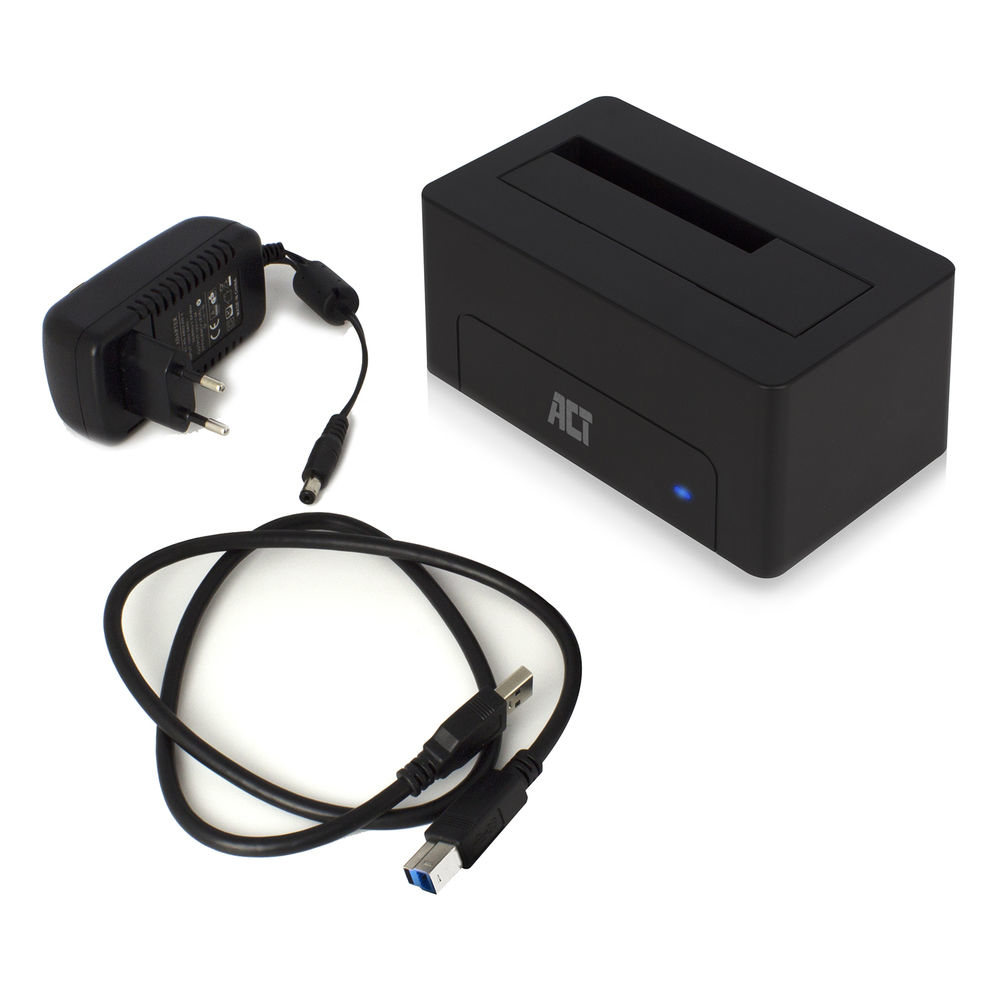 Station D'Accueil USB 3.0 Pour Disque Dur SATA HDD/SSD 2,5''/3,5'' - Dock Double Baie Transfert Rapide - Compatible UASP - Plug & Play