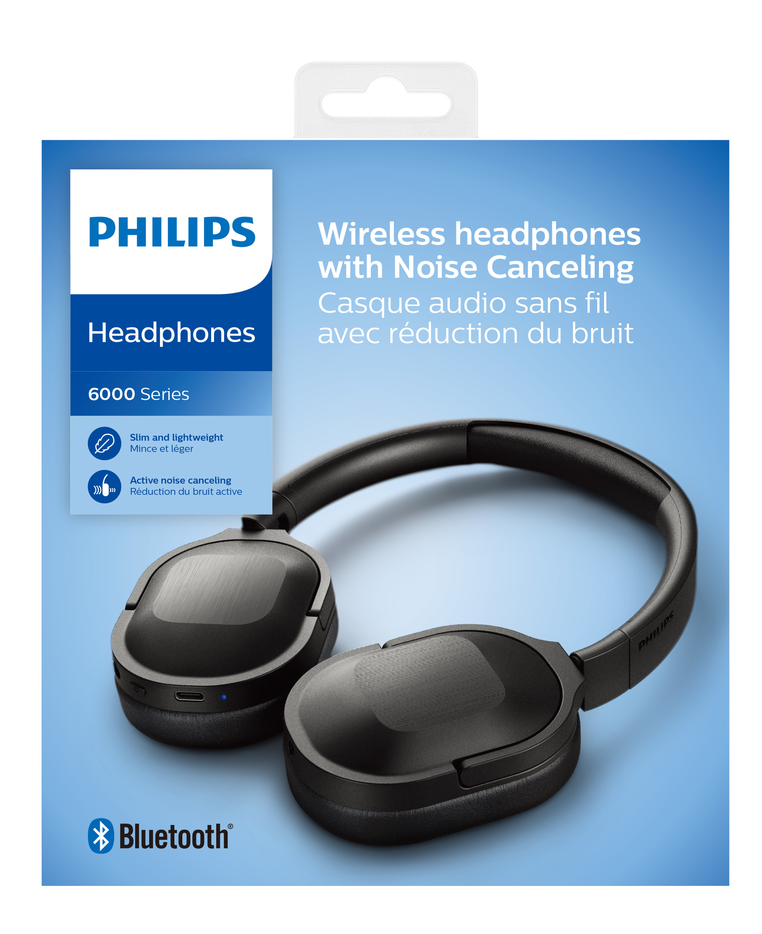 Philips 6500 series Bluetooth 5.0, A2DP, AVRCP, 20 - 20.000 Hz, 32 Ohm, 101 dB (1 kHz), mm, USB-C (TAH6506BK/00) kopen » Centralpoint