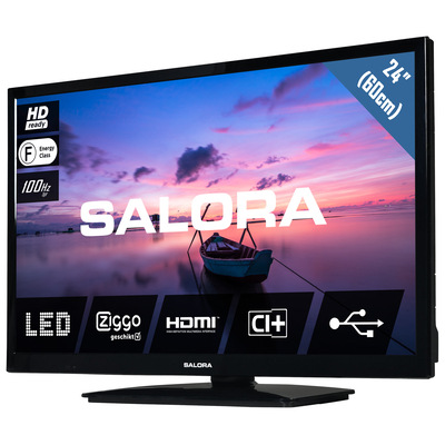 routine Aangenaam kennis te maken schroot Salora 6500 series Een compacte 24" (61CM) HD LED televisie met ingebouwde DVD  speler (24HDB6505) kopen » Centralpoint