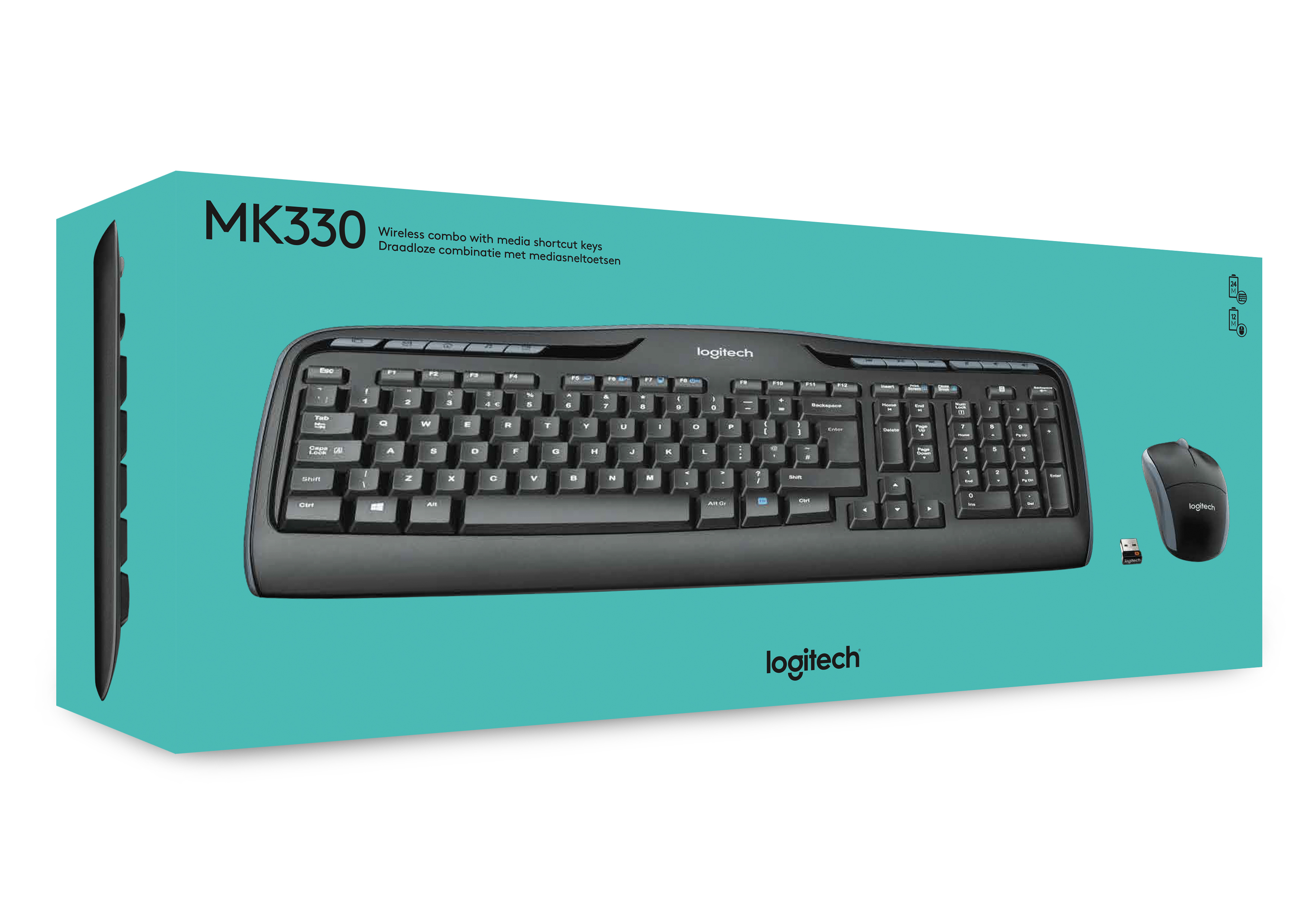 Logitech Wireless Combo MK330 920 003989 Dustin Belgi 