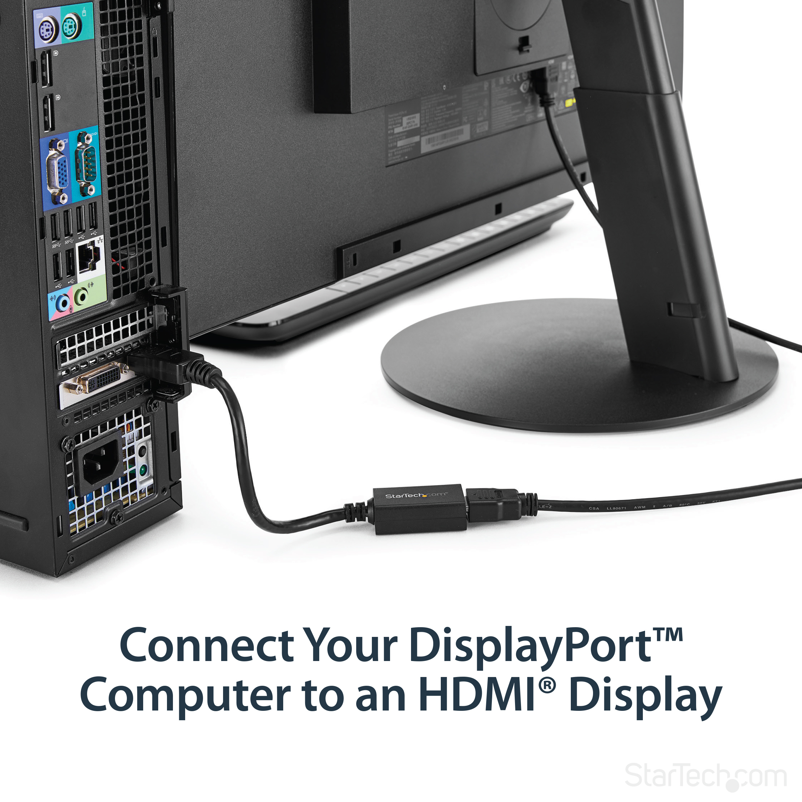 Adaptateur HDMI vers Displayport Cable,4K@30Hz,Câble Convertisseur HDMI-DisplayPort avec Audio,2M,Actif Cordon Connecteur HDMI à DP Jack pour Xbox One,360,Mac à Video Moniteur,TV,1080P@60Hz. 