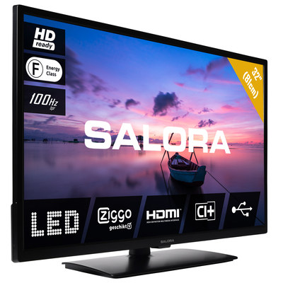 winkelwagen optillen cursief Salora 6500 series Een compacte 32" (80CM) HD LED televisie met ingebouwde  DVD speler (32HDB6505) kopen » Centralpoint