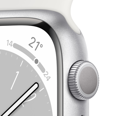 Silver and best sale white apple watch