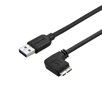 Reageer overhead spion StarTech.com Slanke Micro USB 3.0 kabel haaks naar rechts 50cm  (USB3AU50CMRS) kopen » Centralpoint
